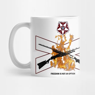 RESPECT FREEDOM Front Mug